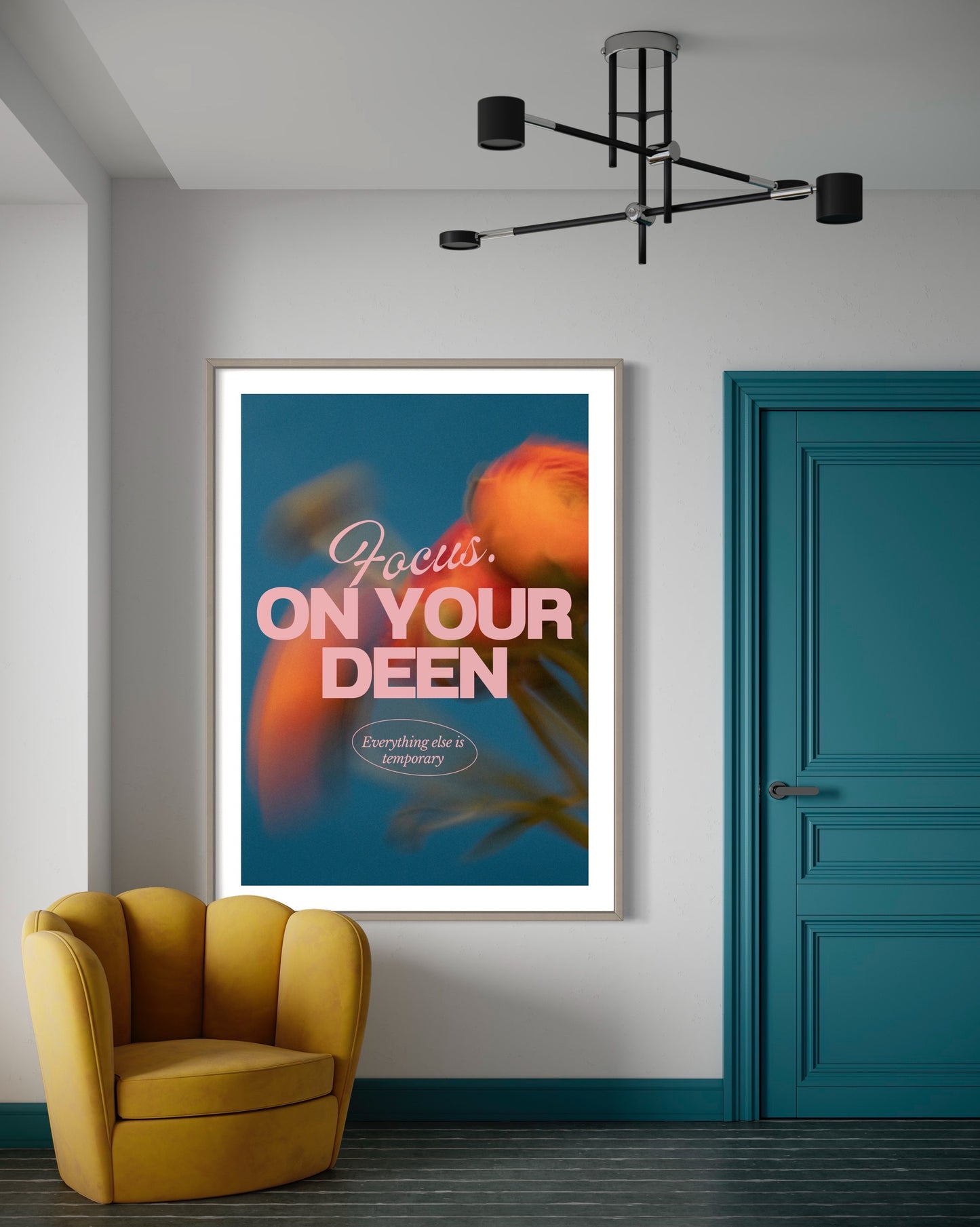 Retro Focus on your Deen Poster