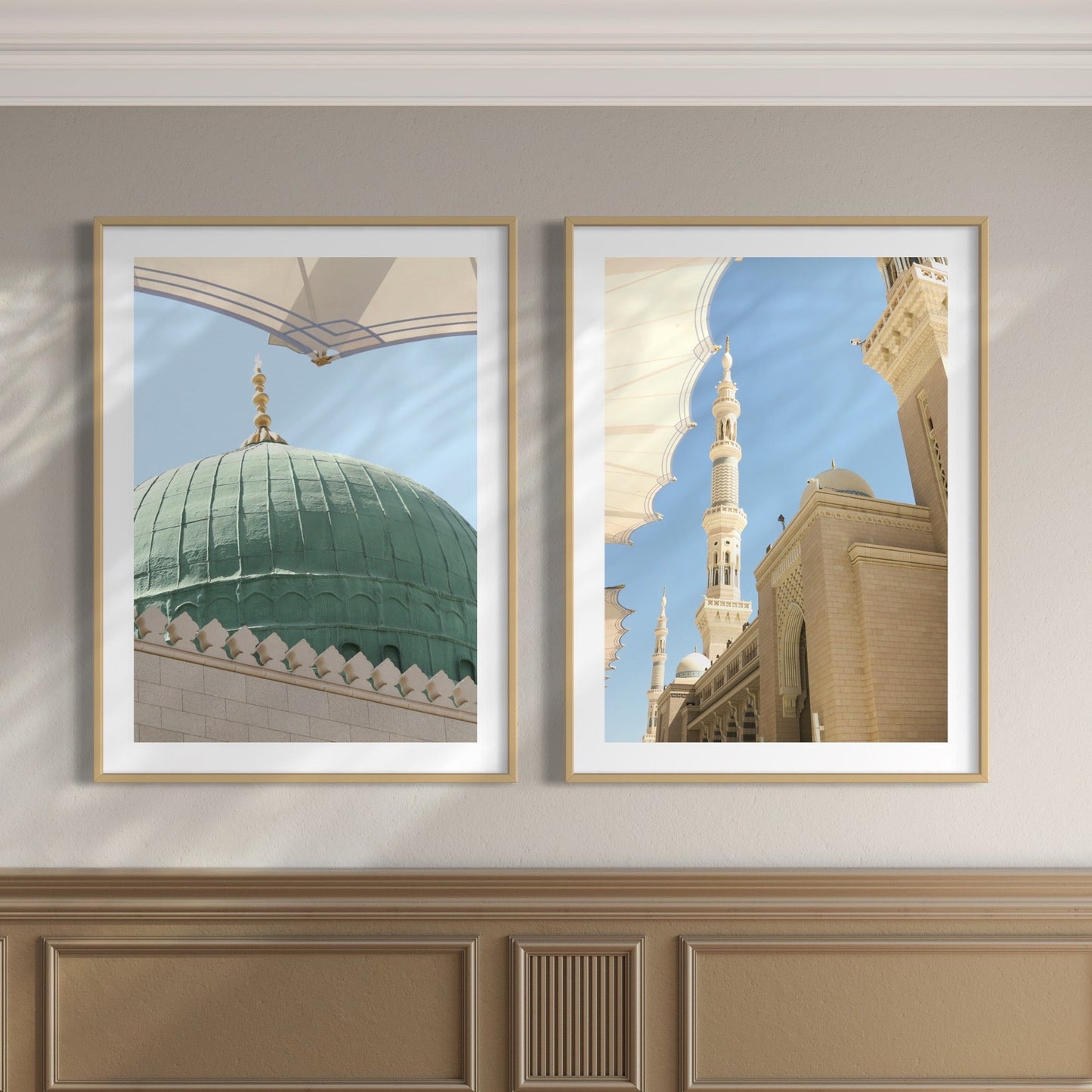 Medinah Tranquil: Masjid Nabawi Print