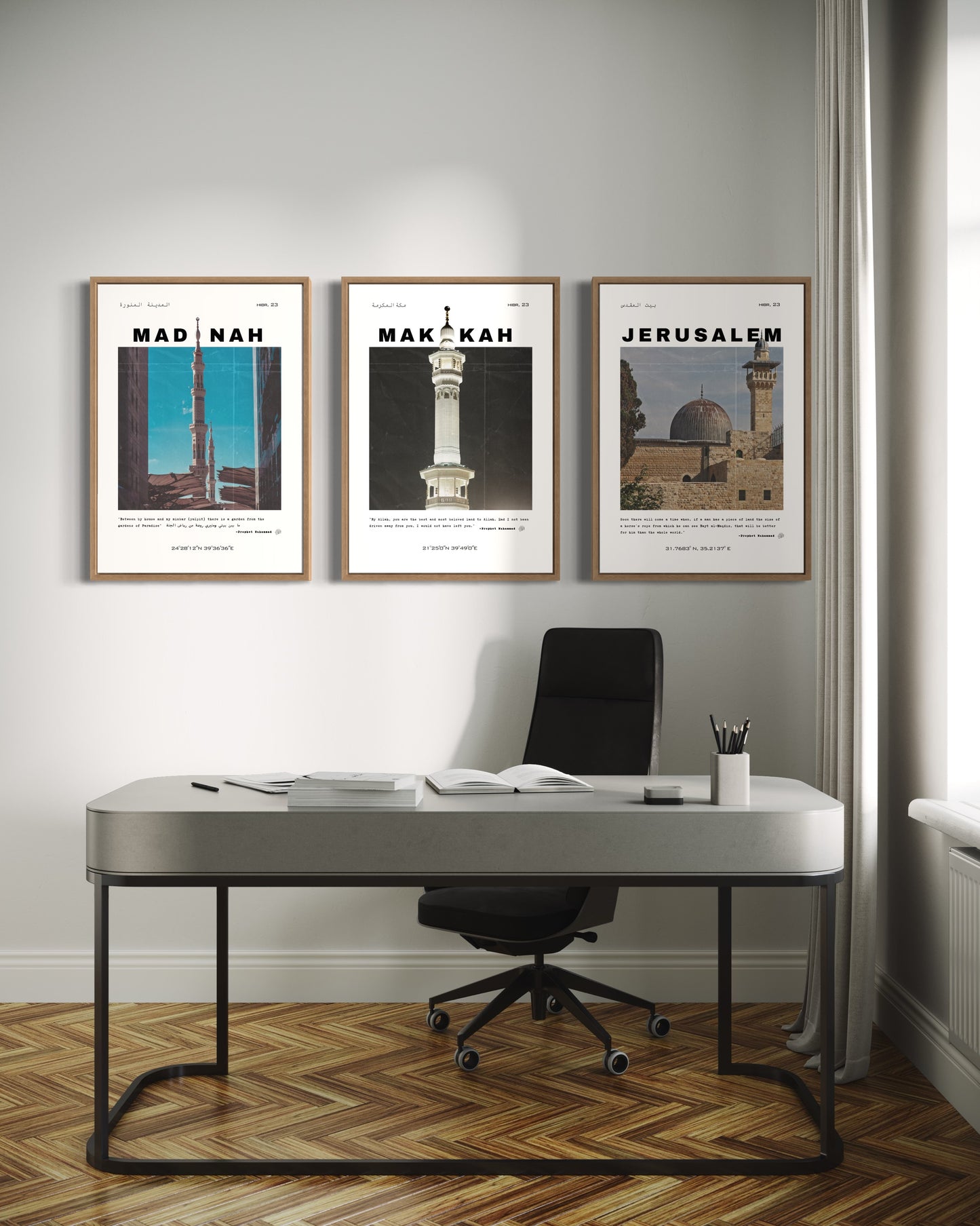 Three Cities: Makkah Madinah Jerusalem Set