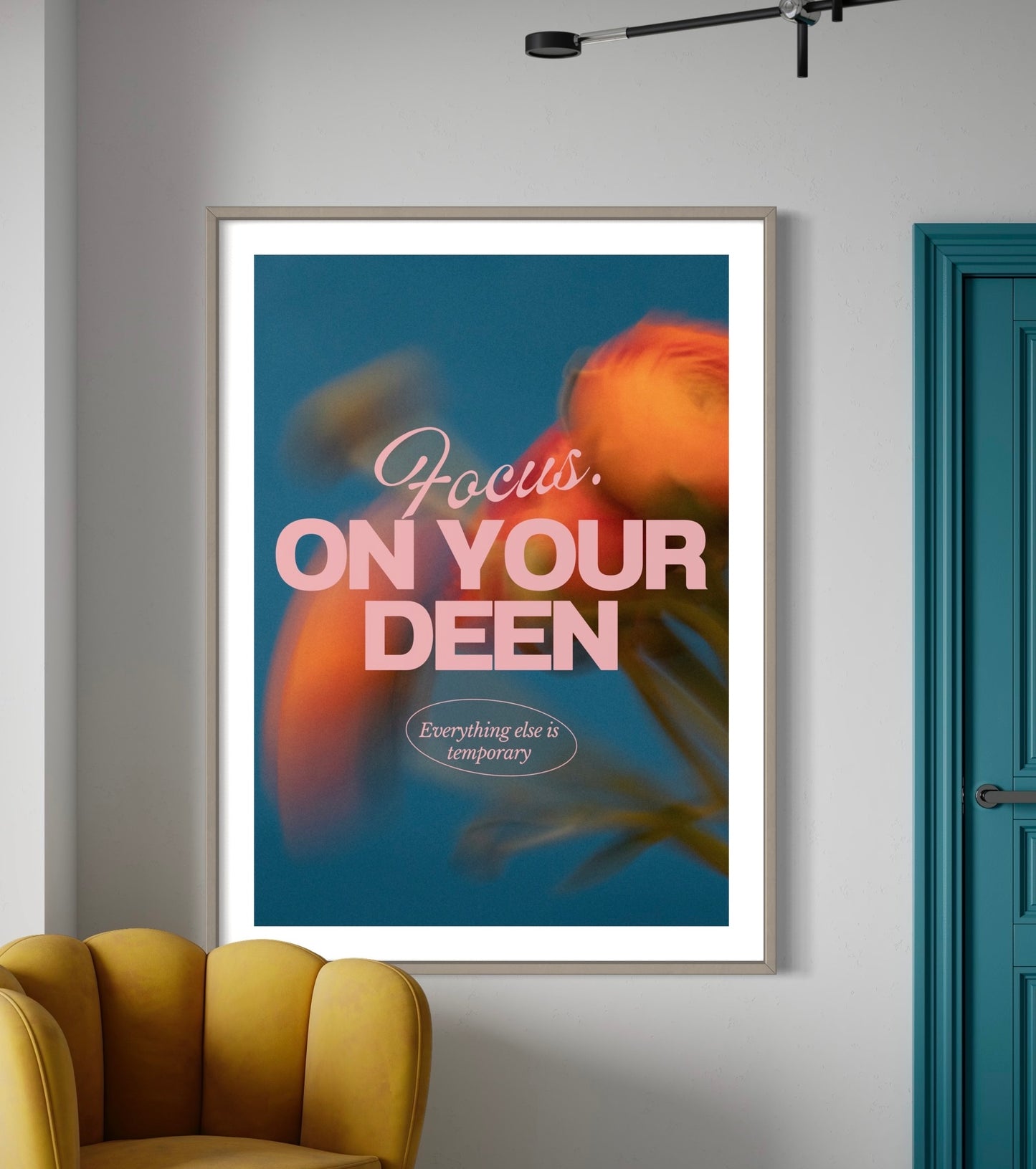 Retro Focus on your Deen Poster