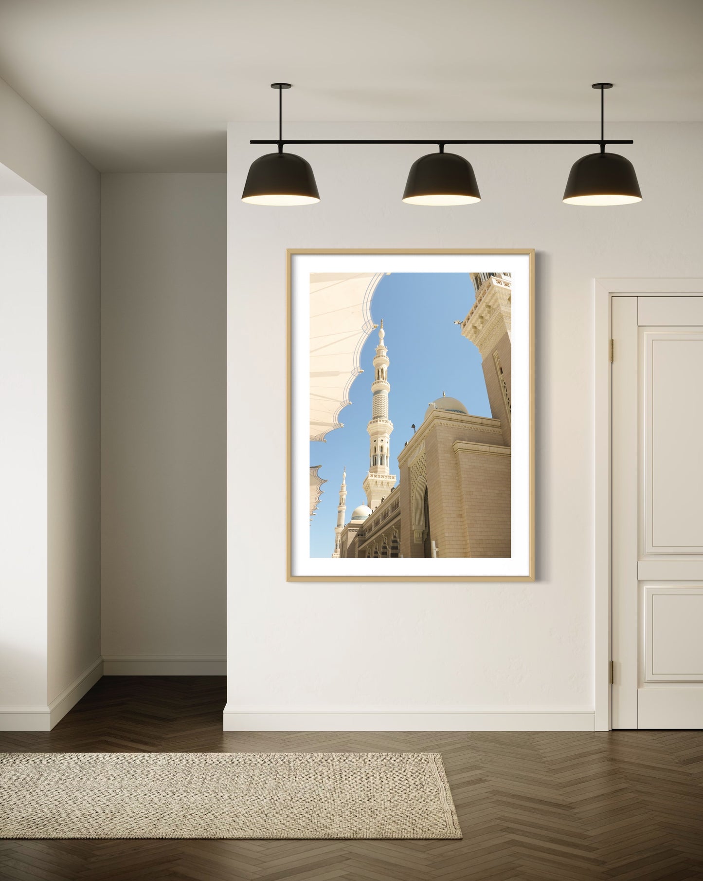Medinah Tranquil: Masjid Nabawi Print