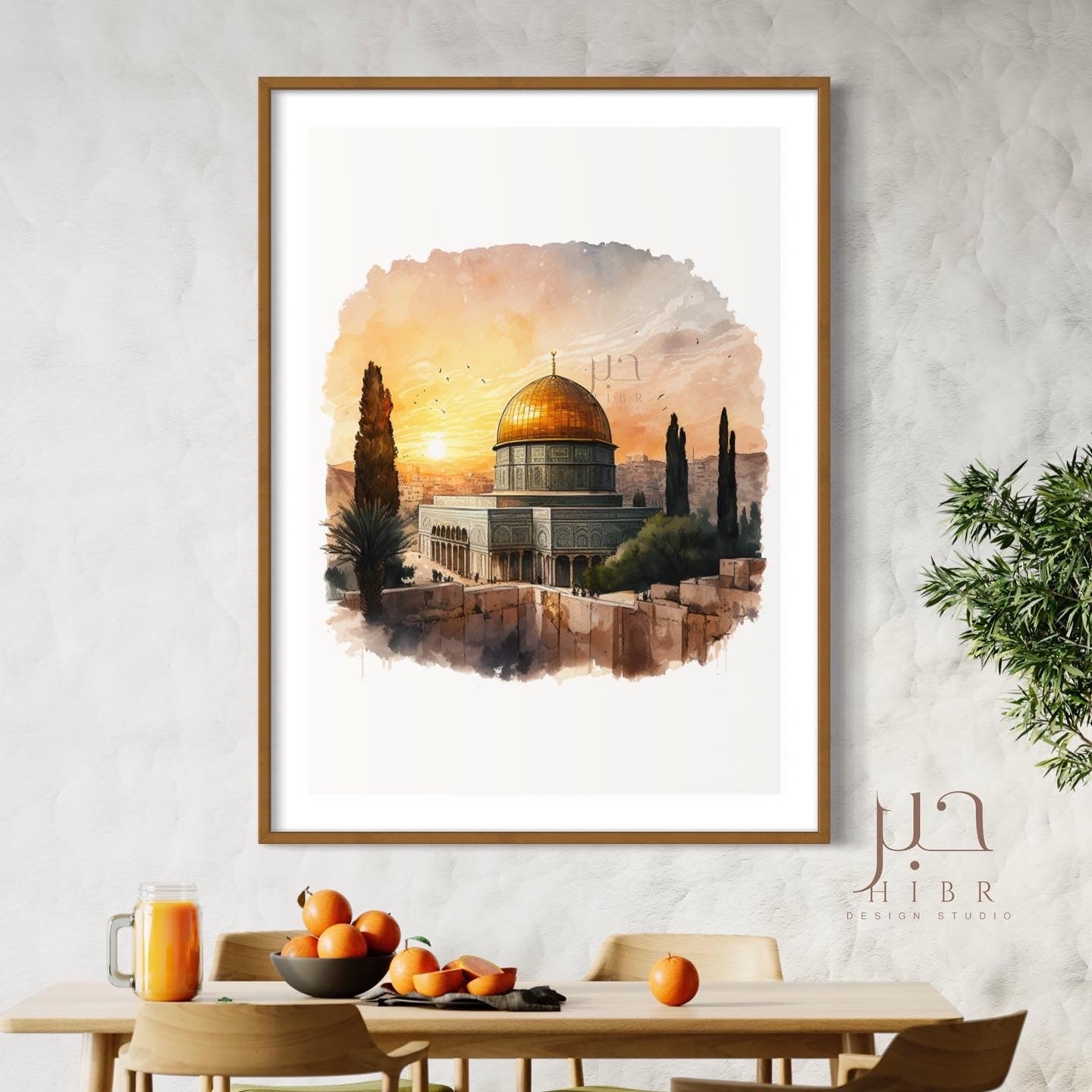 Flight of Faith: Masjid Al-Aqsa at Sunset