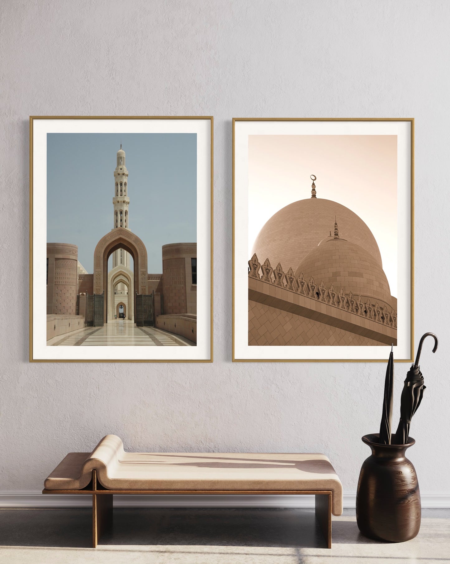 Minaret and Arches Print