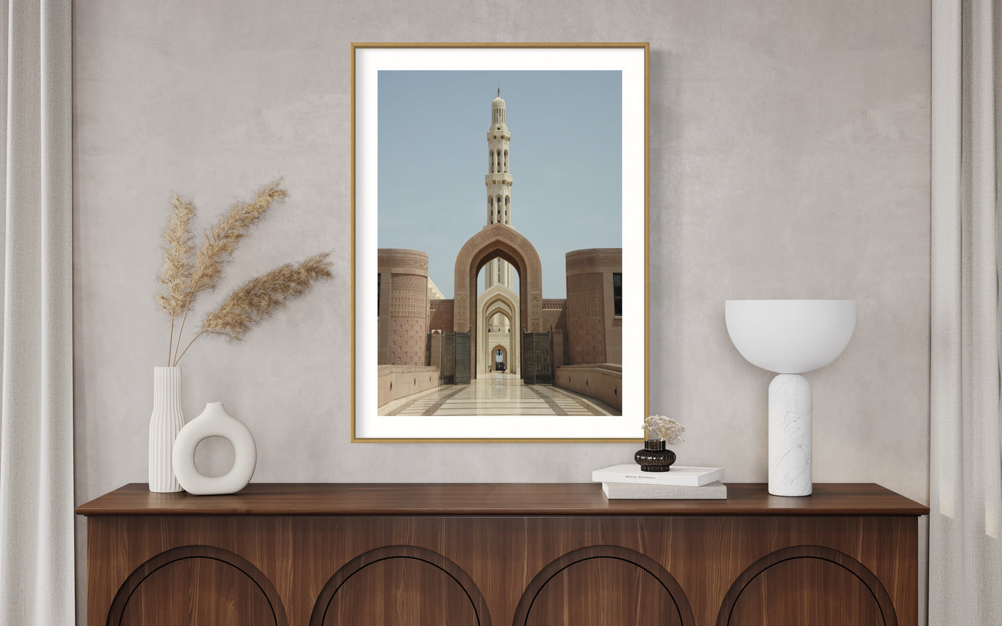 Minaret and Arches Print