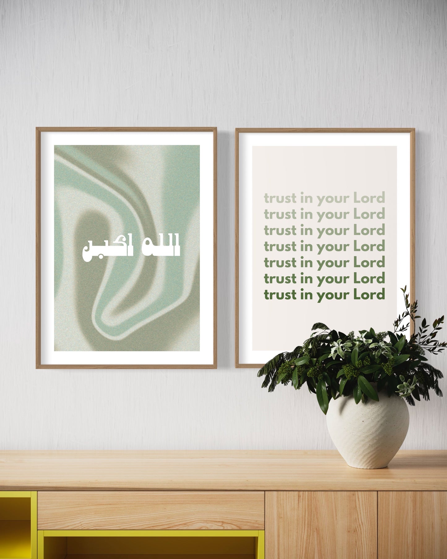 Trust in your Lord Poster