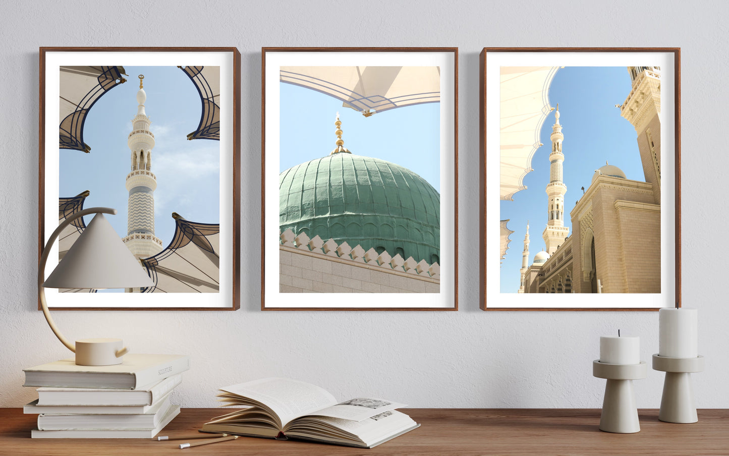 Green Dome: Masjid Nabawi Print