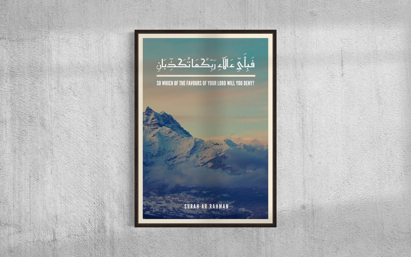 Favours of Your Lord: Mountain Landscape