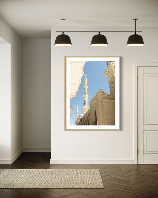 Medinah Tranquil: Masjid Nabawi Print