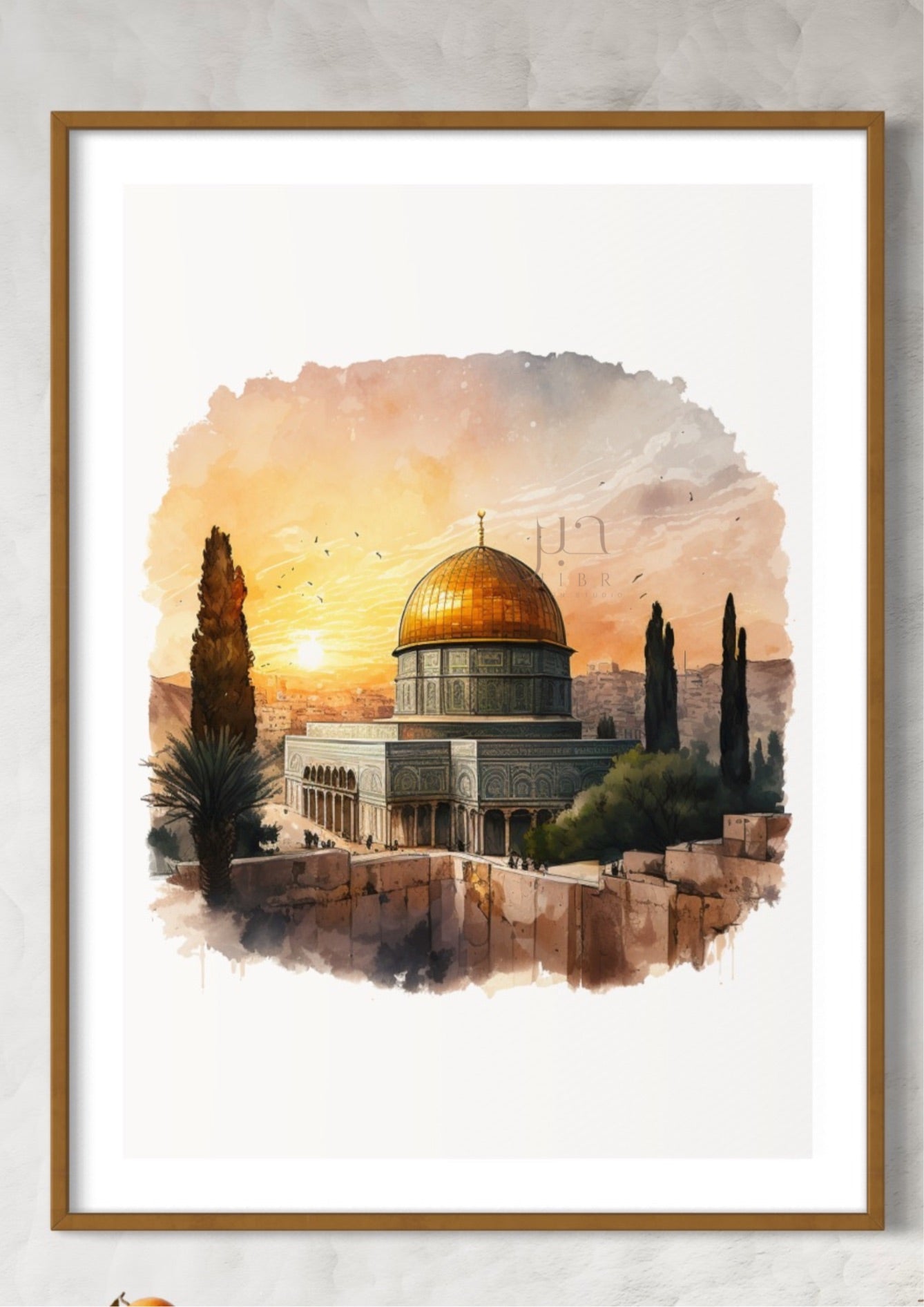 Flight of Faith: Masjid Al-Aqsa at Sunset